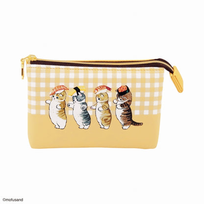 mofusand 3 Pocket Pouch Mini (Sushi)