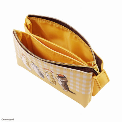 mofusand 3 Pocket Pouch Mini (Sushi)