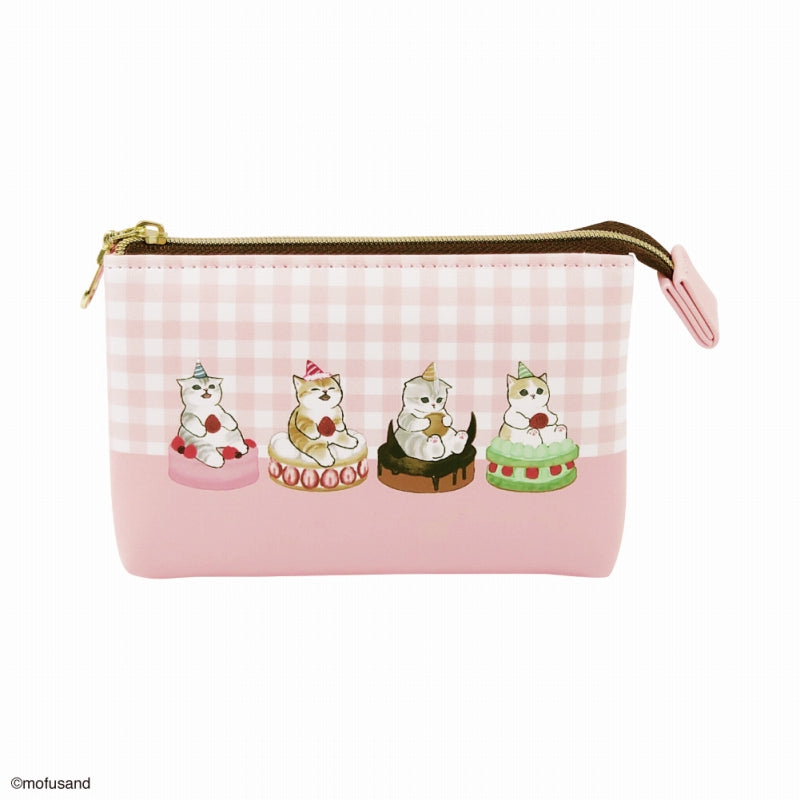 mofusand 3ポケットポーチミニ(すいーつ)