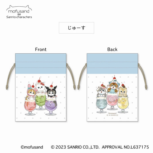mofusand× Sanrio Characters Bean Board (Jusu)