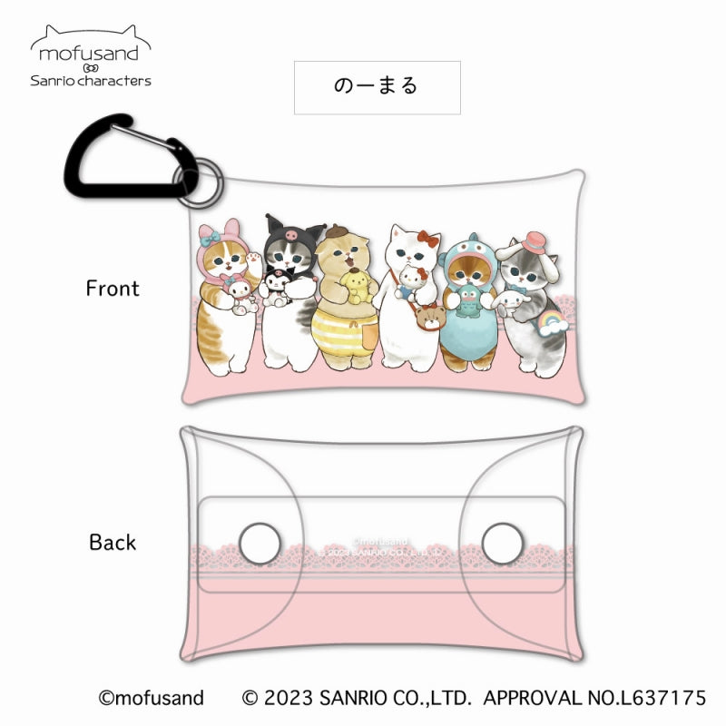 mofusand× Sanrio Characters Clear Multi Case S (Nomaru)