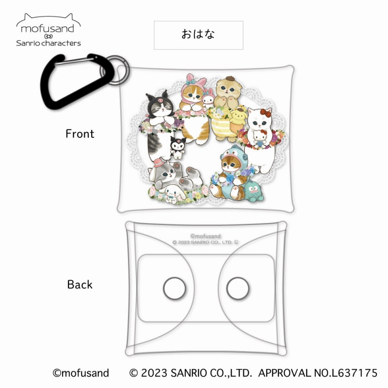 mofusand× Sanrio Characters Clear Multi Case SS (Ohana)