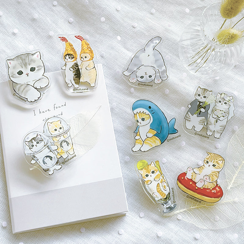 mofusand アクリルクリップ(サメ)